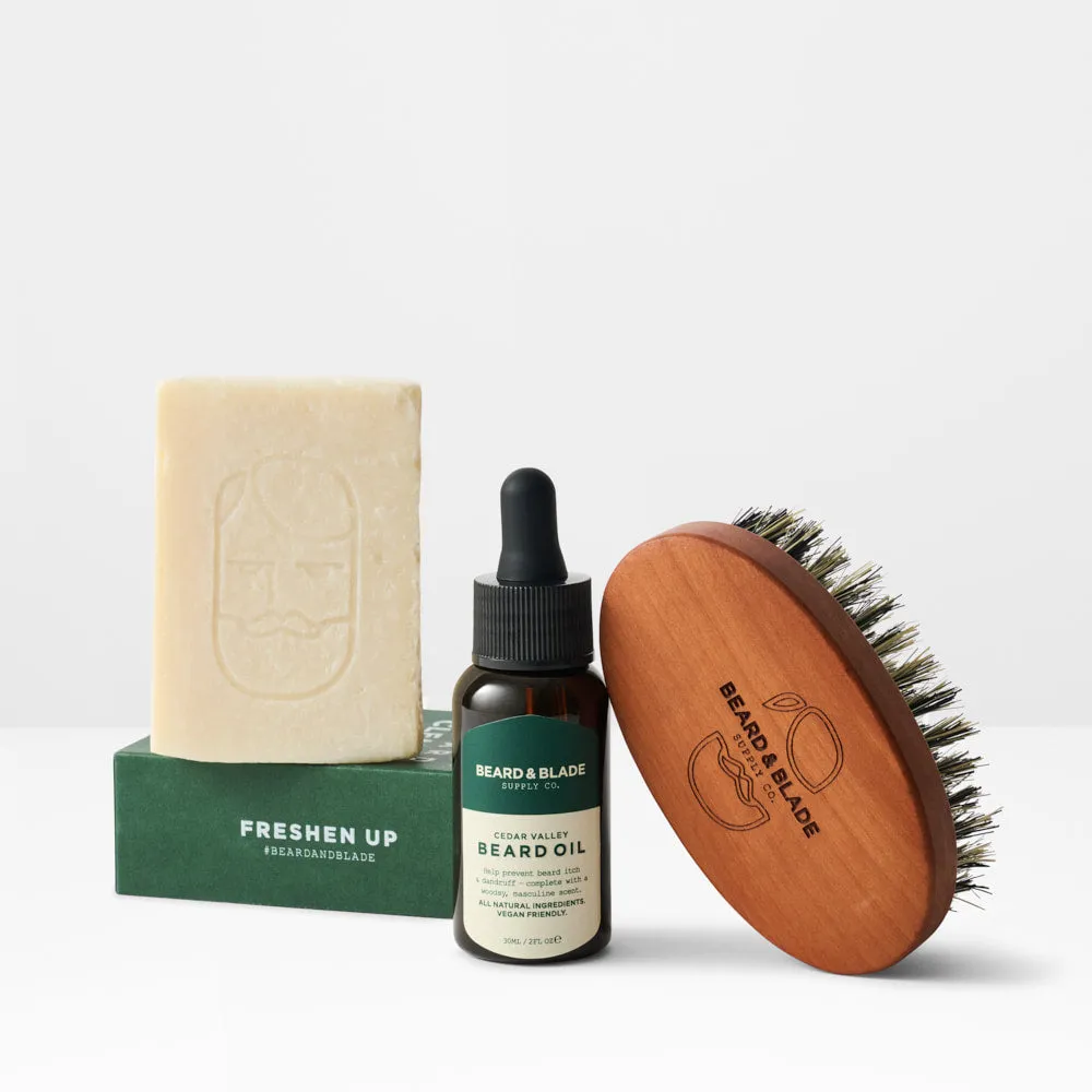 Beard & Blade Essentials Beard Grooming Kit