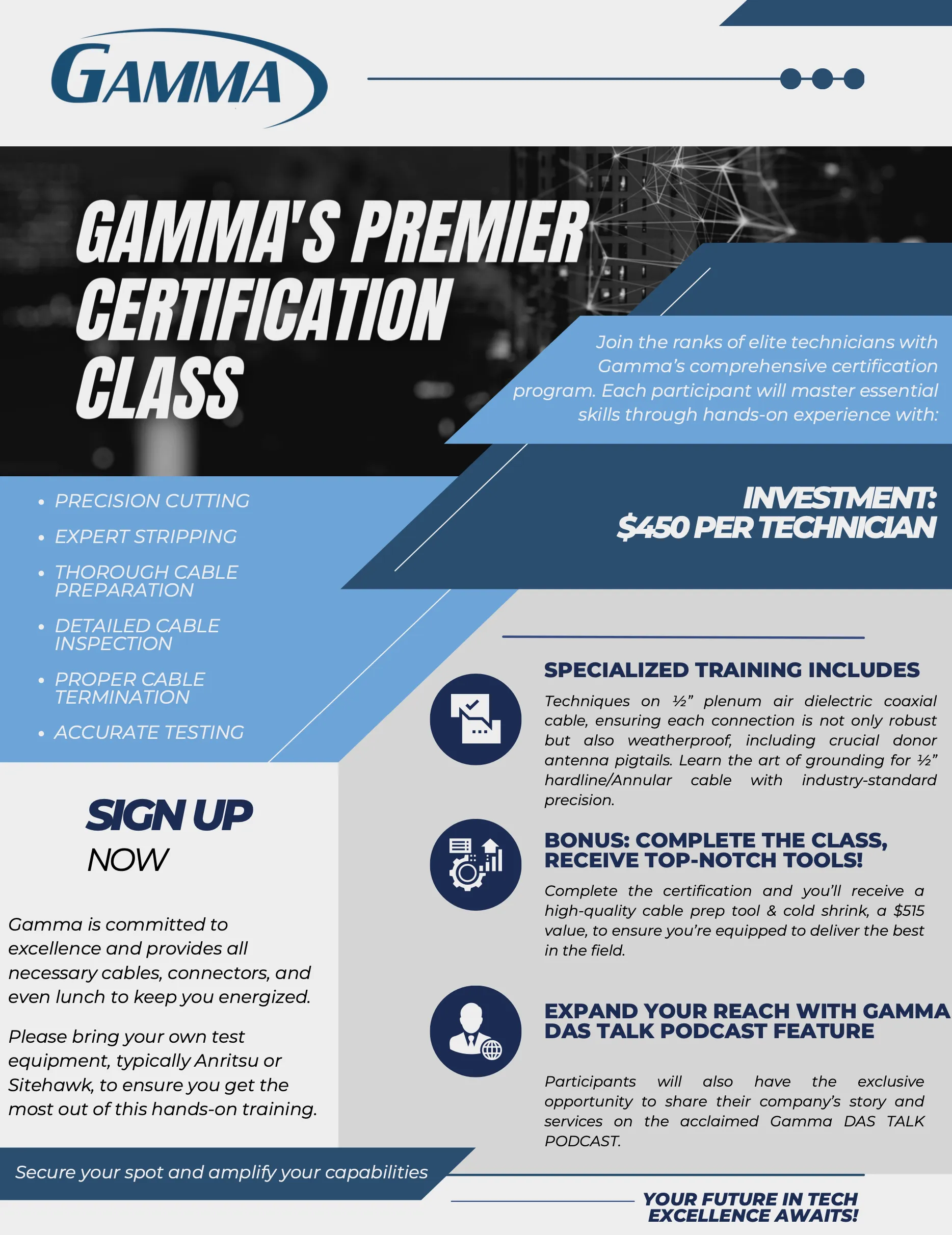 Cable Prep and Termination Masterclass Training