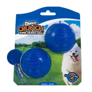 Chuckit! Dog Toy Crunch Ball Medium 2 Pk
