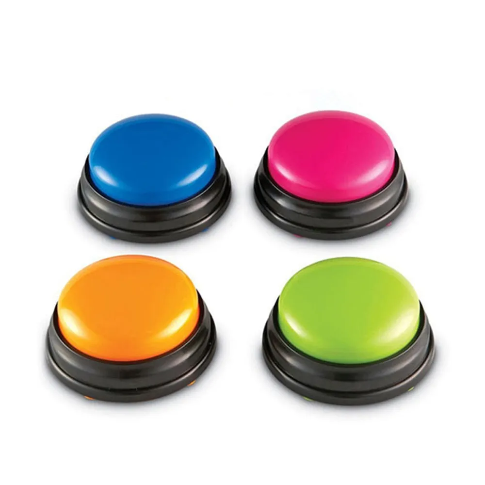 Funki Buys | Pet Toys | Recordable Button Learning Aid for Kids, Pets