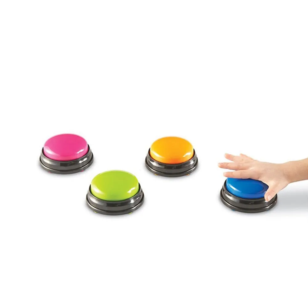 Funki Buys | Pet Toys | Recordable Button Learning Aid for Kids, Pets
