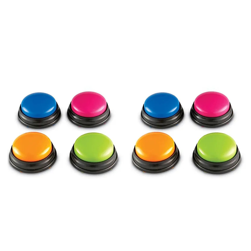 Funki Buys | Pet Toys | Recordable Button Learning Aid for Kids, Pets