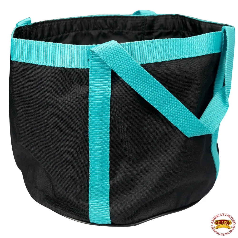 HILASON Horse Grooming Bag Heavy Duty Durable Canvas