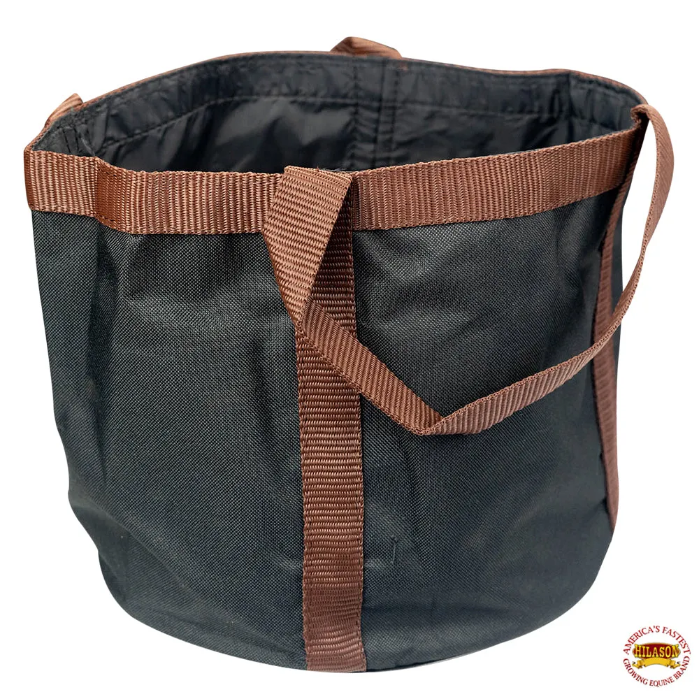 HILASON Horse Grooming Bag Heavy Duty Durable Canvas