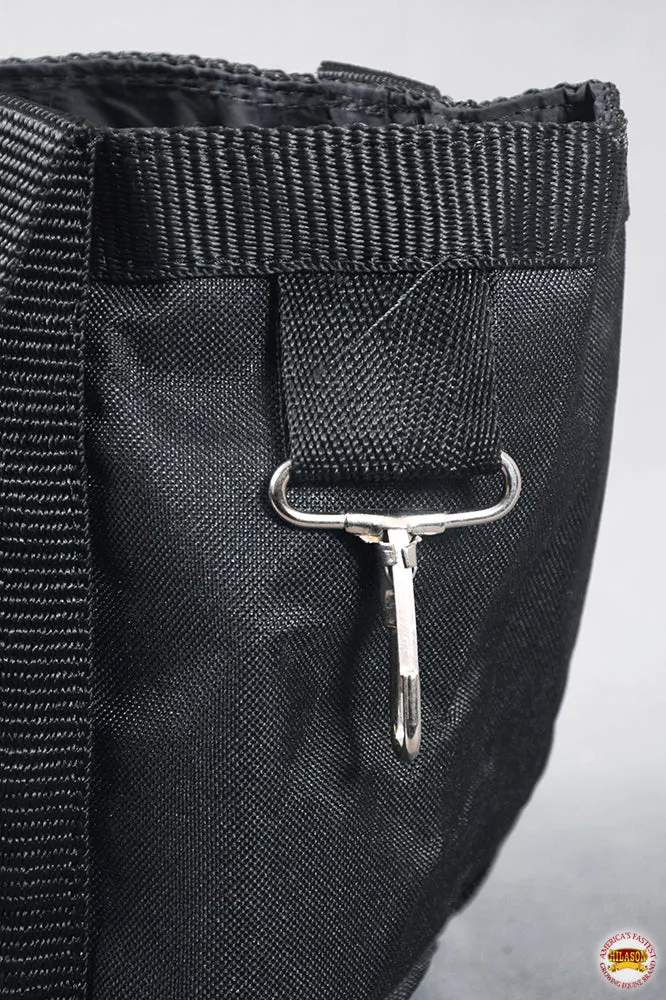 HILASON Horse Grooming Bag Heavy Duty Durable Canvas