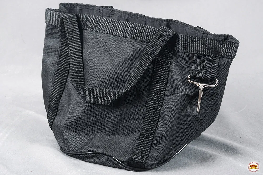 HILASON Horse Grooming Bag Heavy Duty Durable Canvas