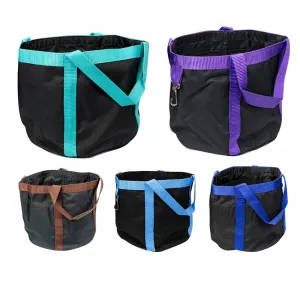 HILASON Horse Grooming Bag Heavy Duty Durable Canvas