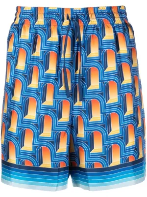 L'Arche de Nuit silk shorts