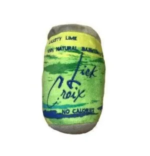 LickCroix Lickety Lime Barkling Water Dog Toy