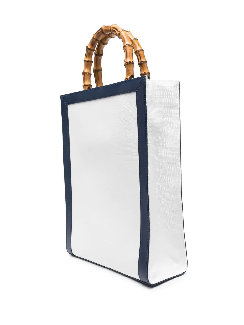 logo-print tote bag