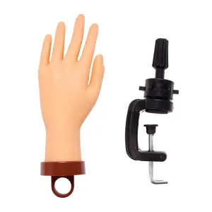 Nail Training Practice Hand with Bracket