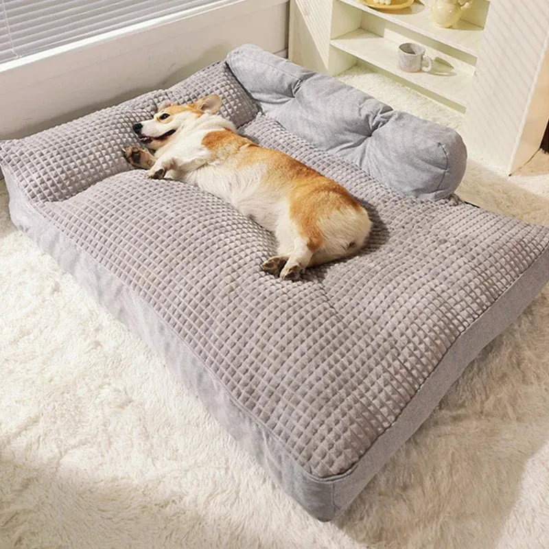 Pat and Pet Emporium | Pet Beds | Thicken Fleece Pet Bed Mat