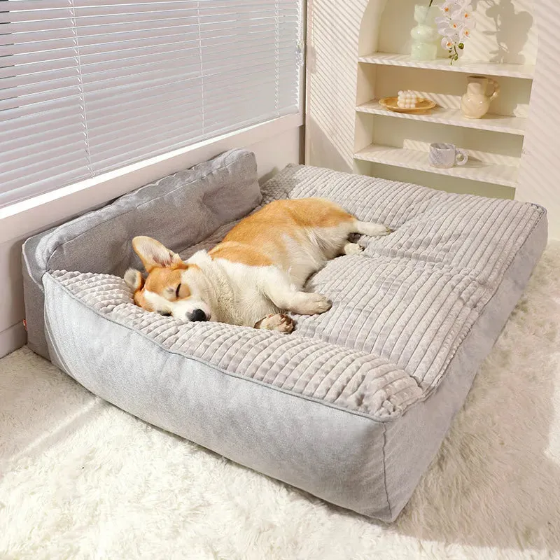 Pat and Pet Emporium | Pet Beds | Thicken Fleece Pet Bed Mat