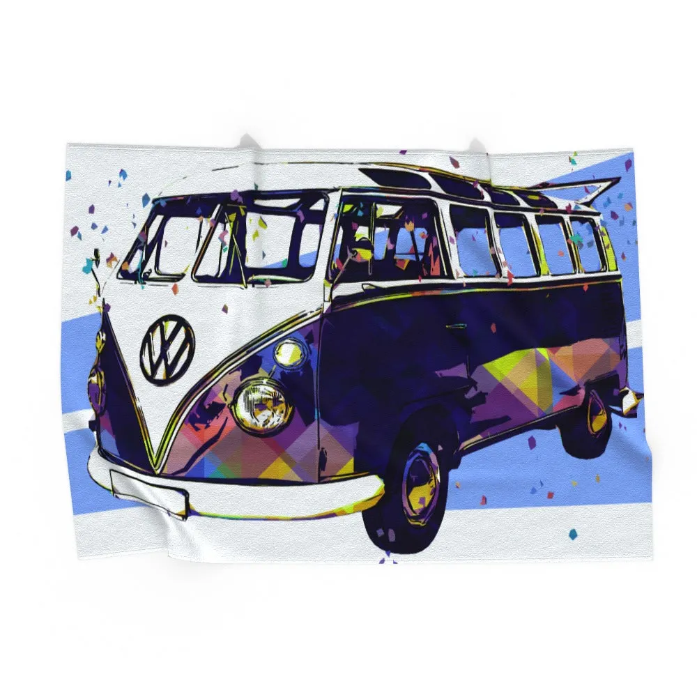 Pet Blanket Throw - Classic Camper