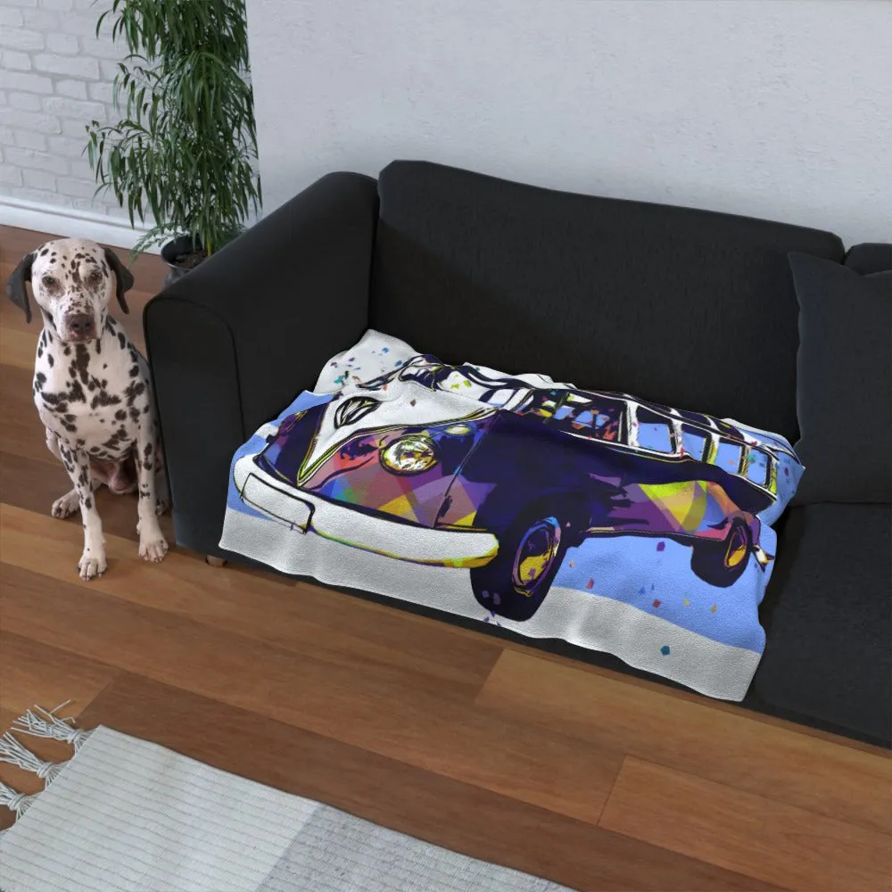 Pet Blanket Throw - Classic Camper