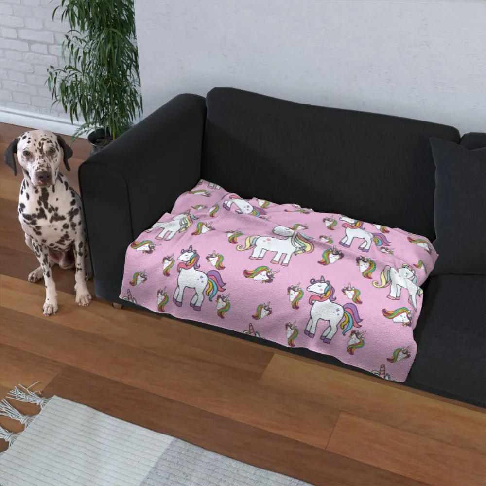 Pet Blanket Throw - Unicorn