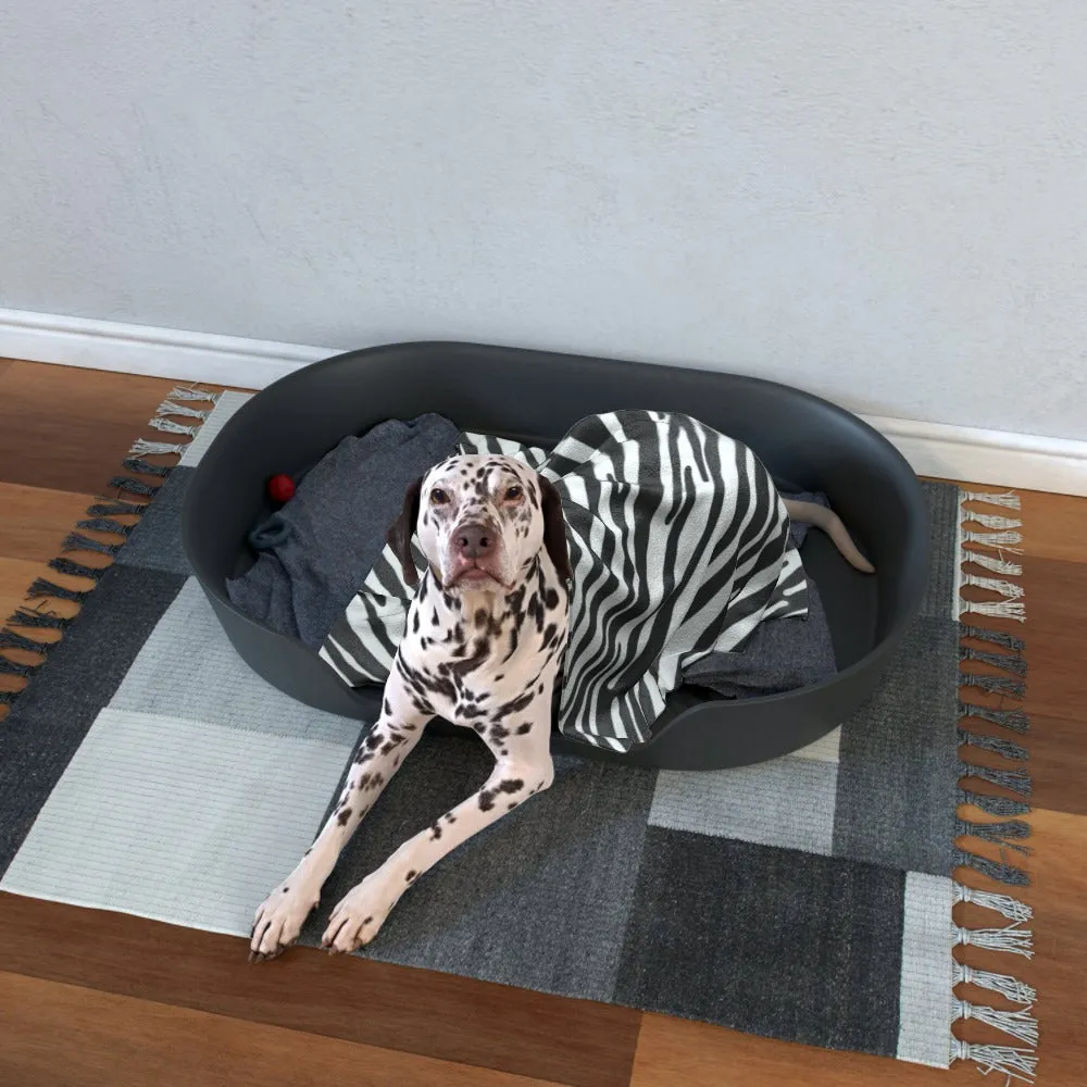 Pet Blanket Throw - Zebra
