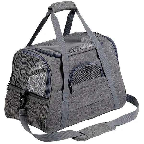 Portable Pet Carrier Bag With Mesh Window Airline Approved
