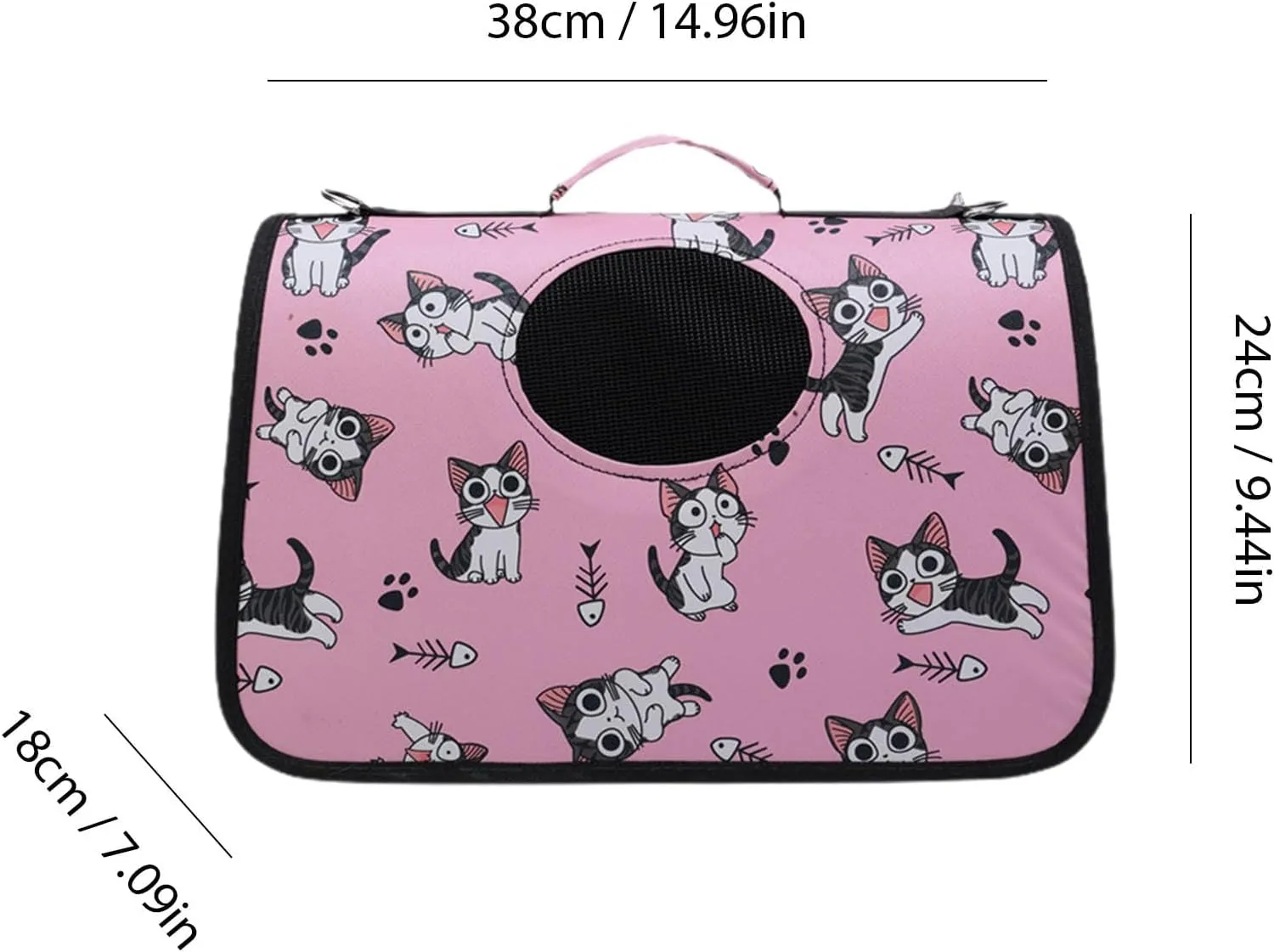 Portable Travel Pet Carrier Bag